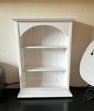 Mobiletto porta barattoli in legno