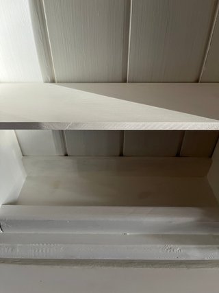 Mobiletto porta barattoli in legno