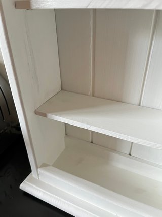 Mobiletto porta barattoli in legno