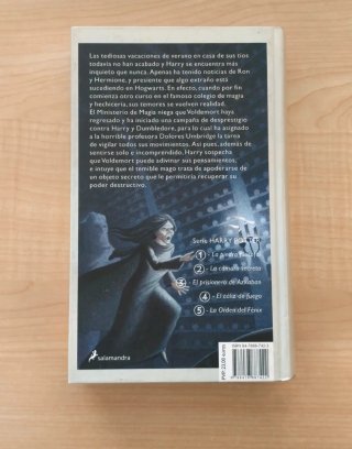 Libro 1 edición Harry Potter y la Orden del Fénix