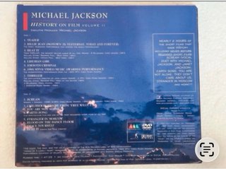 PRECINTADO-DVD DOBLE-HISTORY ON F-MICHAEL JACKSON
