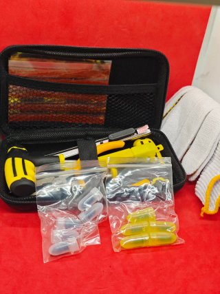 Kit pinchazos para neumáticos moto/coche/quad.