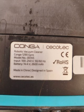 Aspirador Conga Serie 1290