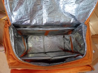 Mochila Just Eat Delivery Naranja