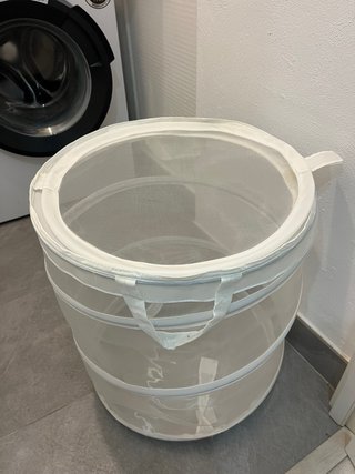 Cesto transparente (juguetes, ropa sucia...)