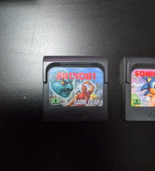 Sega Game Gear: Shinobi y Sonic