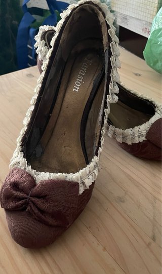 Traje de Fallera Damasco Marrón Chocolate