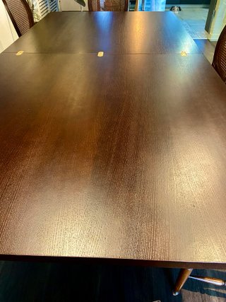 Mesa comedor madera olmo extensible