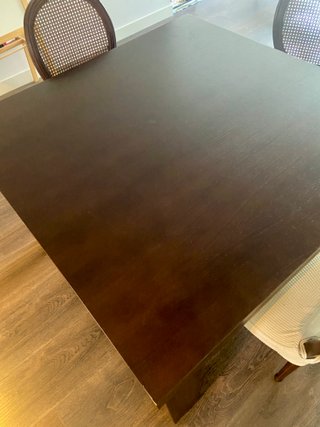 Mesa comedor madera olmo extensible