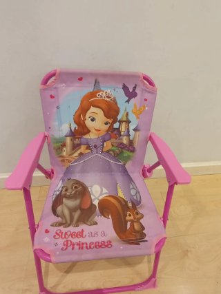 Silla Plegable Niña Princesa Sofía