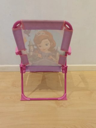 Silla Plegable Niña Princesa Sofía