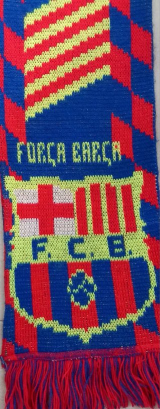 Sciarpa FC Barcelona anni '90