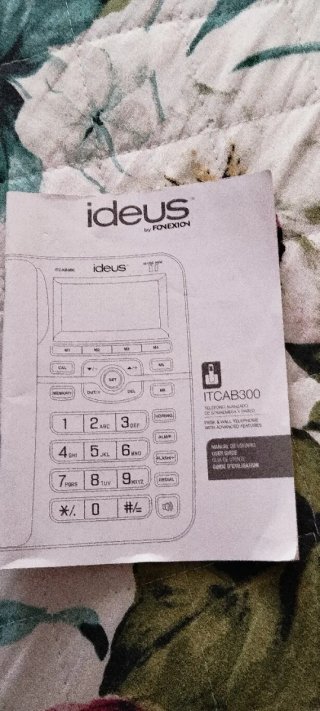 Teléfono fijo Ideus ITCAB300