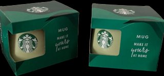 Par de tazas Starbucks Verde Pistacho