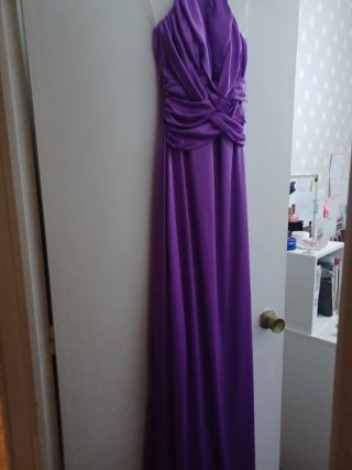 Vestido de fiesta/graduación púrpura nuevo