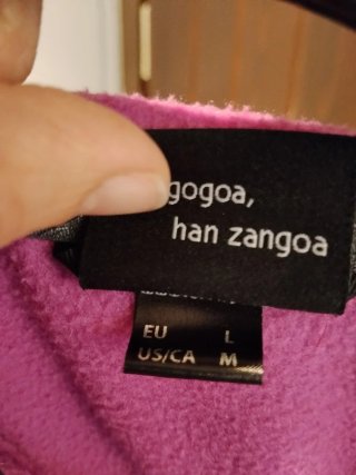 Chaqueta polar Ternua morada y verde
