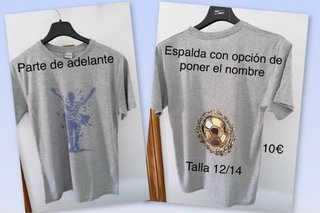 Camiseta Talla 12/14 con diseño