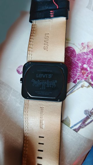 Orologio Lewis nero 5x4 cm