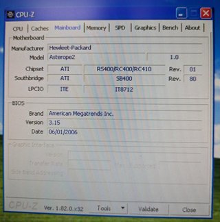 Scheda Madre HP RC410-M REV:1.03 LGA775