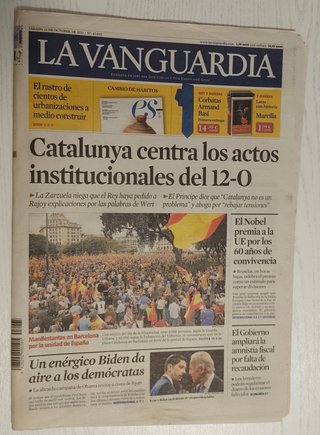 Diario La Vanguardia Nº 47065 - 13 Oct 2012
