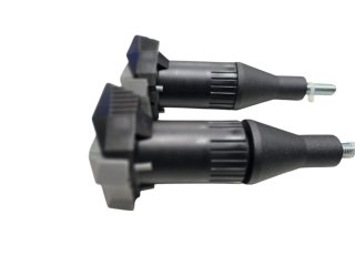 Puig 20457N R19 Protectores de Motor, Color Negro