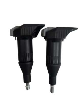 Puig 20457N R19 Protectores de Motor, Color Negro