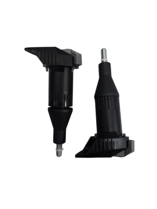 Puig 20457N R19 Protectores de Motor, Color Negro