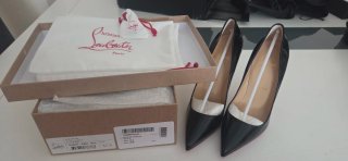 Zapatos Christian Louboutin Kate Negros,