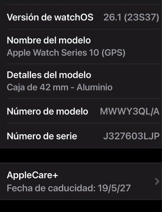 Apple Watch Serie 10 GPS