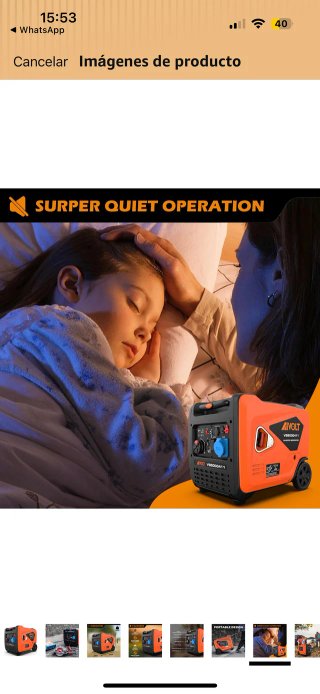 Generador Inverter AIVOLT 6000W Nuevo