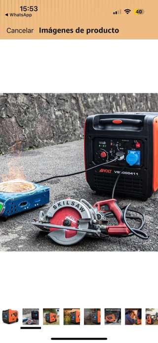 Generador Inverter AIVOLT 6000W Nuevo