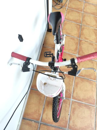 Bicicleta infantil BH California rosa