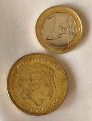 Moneda 100 Dracmas Grecia 1990