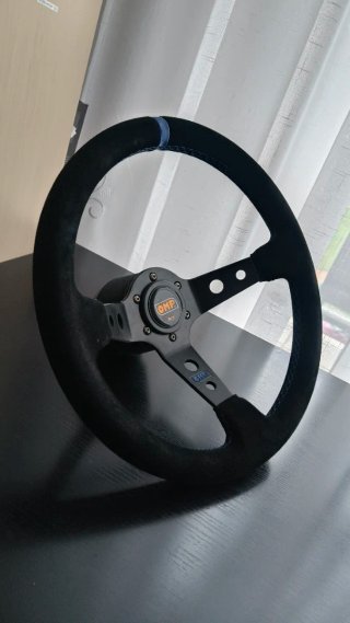 Volante desplazado