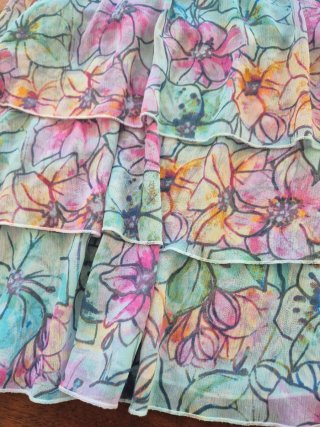 Top Francomina Taglia M-L Floreale