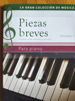 Libro Piano Piezas Breves Vol. 2