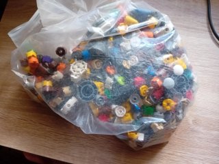 Lote Piezas Lego Redondas