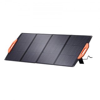 Panel Solar Monocristalino Portátil, Cargador Solar Plegable Monocristalino ETFE de 120W, Panel Solar de 23% de Eficiencia con Puerto Type C, DC 18V, Puerto USB QC3.0, Impermeable IP67 para Hogar,...