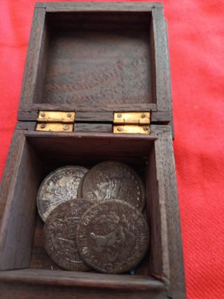 Lote 7 monedas antiguas