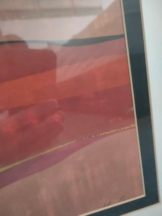 Marco para pared de madera Negra 80x50cm