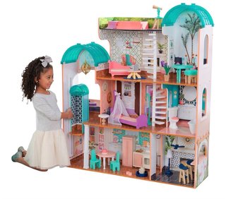 Casa de muñecas de varios pisos