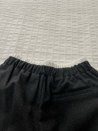 Pantalón Zara Gris Talla 10-12/ 32-34