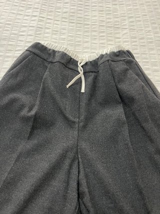 Pantalón Zara Gris Talla 10-12/ 32-34
