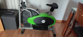 Bicicleta Elíptica Verde - Buen Estado