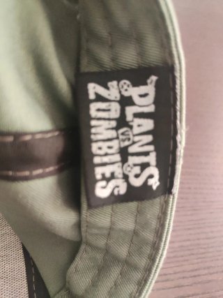 Gorra Zombie Plants vs Zombies Verde
