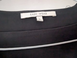 Mono negro mujer talla L