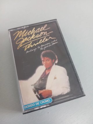 Casete Michael Jackson Thriller