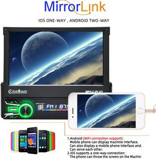 Autoradio 7'' CarPlay Android Auto Bluetooth
