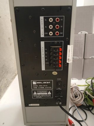 !OCASIÓN! Sistema Sonido Belson 5.1 Surround