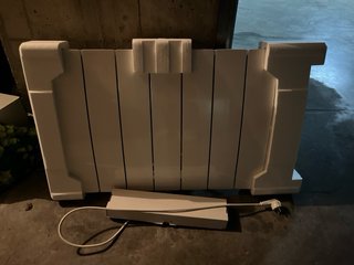 Estufa Equation Alutec-7 Blanca 1100W